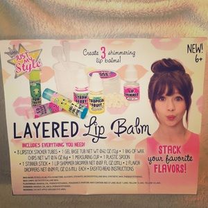 Girls NEW Craft Toy Layered Lip Balm New Box!💝